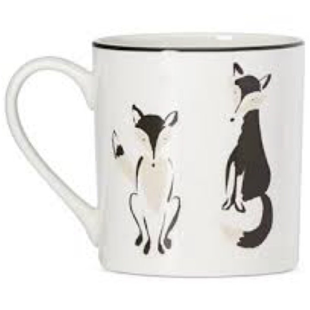 Kate Spade Wickford Forest Drive Accent Mug NWT